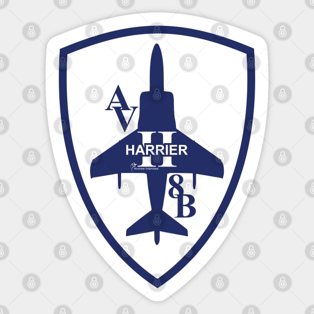 AV-8B Harrier 2 Sticker by Aircrew Interview